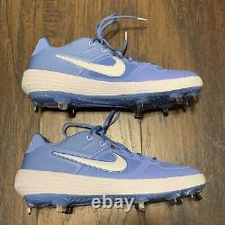 UNC Tarheels NCAA Nike Alpha Huarache 2 Elite PE Metal Baseball Cleats Sz 12