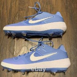 UNC Tarheels NCAA Nike Alpha Huarache 2 Elite PE Metal Baseball Cleats Sz 12