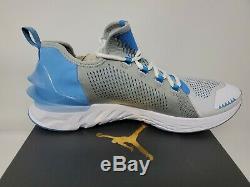UNC x Jordan React Havoc North Carolina Tar Heels White/Blue Nike Size 12