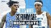 Unc Basketball Blue White Scrimmage Highlights Inside Carolina Video