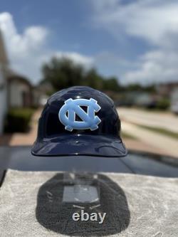 Unc North Carolina Tarheels Custom Rawlings Baseball Batting Helmet New