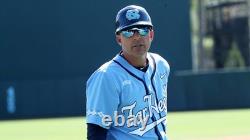 Unc North Carolina Tarheels Custom Rawlings Baseball Batting Helmet New