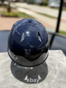 Unc North Carolina Tarheels Custom Rawlings Baseball Batting Helmet New