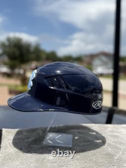 Unc North Carolina Tarheels Custom Rawlings Baseball Batting Helmet New