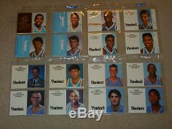 Unc North Carolina Tarheels Lot Of 146 Basketball Schedules 1970-2018 Nrmt Mint