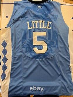 Unc Roy Williams Autographed White Nike Jordan Limited Jersey XL Beckett 212157