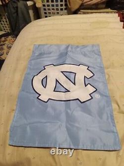 University Of North Cariolina Tar Heels Blue Collegiate Garden Flag. 12.5 X 18