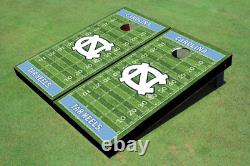 University of North Carolina UNC UNC Matching Football Field Custom Cornhole B
