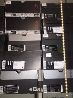 Used Nike Air Jordan Retro XII 12 Black UNC Tar Heels Size 11.5