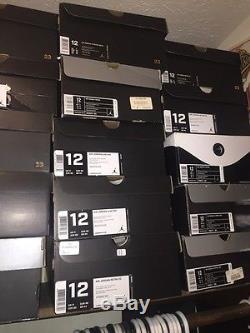 Used Nike Air Jordan Retro XII 12 Black UNC Tar Heels Size 11.5