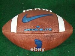 Used Nike Vapor Elite North Carolina Tar Heels Team Game Ball College Football
