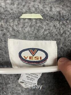 VINTAGE UNC Tar Heels Full Zip Jacket Large Vintage 90's Vesi