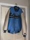 Vintage Z Sports 1990s Unc Tar Heels N. Carolina 100% Leather Jacket Size Medium