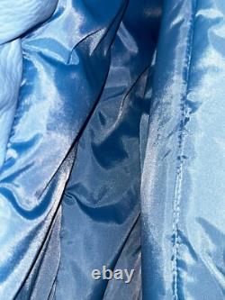 VINTAGE Z Sports 1990s UNC Tar Heels N. Carolina 100% Leather Jacket Size Medium