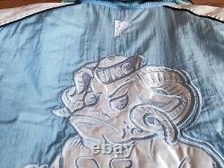 VIntage Pro Player Daniel Young XL UNC Tar Heels full Zip Jacket parka coat NCAA
