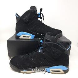 VNDS Air Jordan 6 Retro UNC Tar Heels Size 11 2017 384664 006 Carolina Blue