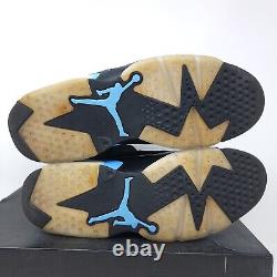 VNDS Air Jordan 6 Retro UNC Tar Heels Size 11 2017 384664 006 Carolina Blue