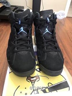 VNDS Nike Air Jordan 6 Retro UNC Tar Heels (2017) Men's Size 11.5 384664-006