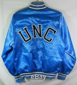 VTG 1980s BIKE ATHLETIC Men's UNC TAR HEELS CAROLINA Satin Jacket Small USA