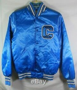 VTG 1980s BIKE ATHLETIC Men's UNC TAR HEELS CAROLINA Satin Jacket Small USA