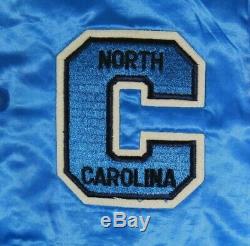 VTG 1980s BIKE ATHLETIC Men's UNC TAR HEELS CAROLINA Satin Jacket Small USA