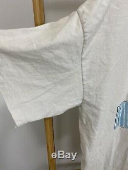 VTG 1990 The Simpson Bart UNC North Carolina Tar Heels T-Shirt Size XXL