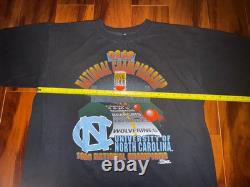 VTG 1993 UNC Tar Heels Champs T-Shirt Salem Sportswear Single Stitch 90s M/L