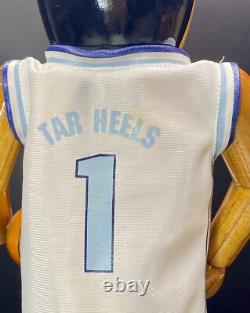 VTG 2002 Sterling & Camille UNC TAR HEELS Basketball Wood Nutcracker LE 154/500