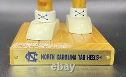 VTG 2002 Sterling & Camille UNC TAR HEELS Basketball Wood Nutcracker LE 154/500