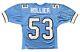 Vtg 90's Dwight Hollier North Carolina Tar Heels Wilson Team Issued Jersey 48