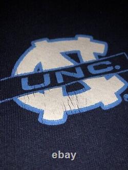 VTG 90s NCAA UNC NORTH CAROLINA TAR HEELS SALEM SPORTSWEAR SWEATSHIRT L Large