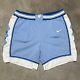 Vtg 90s North Carolina Unc Tar Heels Nike Team Sports Basketball Shorts Size 36