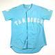 Vtg 90s Rare Nike Gray Tag Tar Heels Unc Mens Blue Baseball Jersey Shirt Medium