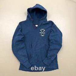 VTG Distressed 70s Champion Reverse Weave UNC Tar Heels Crew Team Hoodie Warm Up