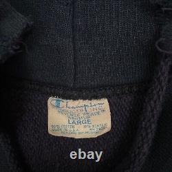 VTG Distressed 70s Champion Reverse Weave UNC Tar Heels Crew Team Hoodie Warm Up