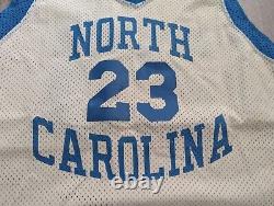 VTG MACGREGOR SAND KNIT MICHAEL JORDAN UNC NORTH CAROLINA TAR HEELS JERSEY sz XL