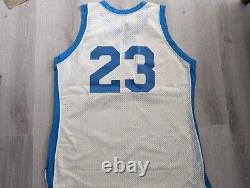 VTG MACGREGOR SAND KNIT MICHAEL JORDAN UNC NORTH CAROLINA TAR HEELS JERSEY sz XL