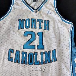 VTG NIKE Air Jordan NORTH CAROLINA TAR HEELS MICHAEL JORDAN #23 JERSEY XL 2 Len