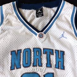 VTG NIKE Air Jordan NORTH CAROLINA TAR HEELS MICHAEL JORDAN #23 JERSEY XL 2 Len