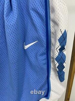 VTG Nike North Carolina TAR HEELS UNC Authentic Basketball Shorts Size 36 (L)