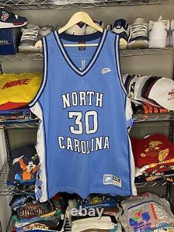VTG Nike UNC North Carolina Rasheed Wallace #42 Basketball Jersey, Tar Heels XXL