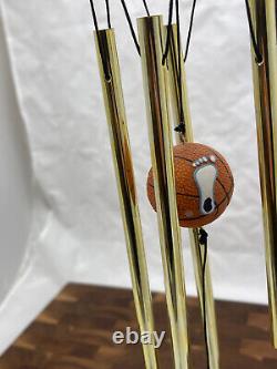 VTG North Carolina UNC Tar Heels Tarheels Basketball Wind Chime Rameses