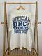 Vtg Official Unc Tar Heels Part Shirt Single Stitch Thin Big One Size Fits All