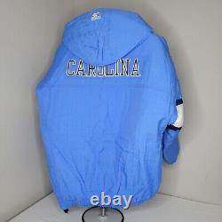 VTG Starter North Carolina Tar Heels Jacket XL Full Zip Embroidered Hooded NWT
