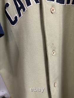 VTG UNC Carolina Tar Heels Baseball NCAA Starter Stitched Jersey RARE Size 4XL