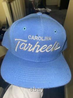 VTG UNC North Carolina Tar Heels Sports Specialties Snapback Hat OG 90s MJ NCAA