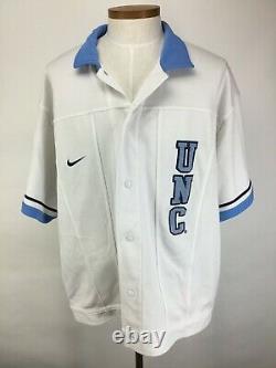 VTG UNC Tar Heels Nike Warm Up Shooting Jersey Autographed #00 Size XXL