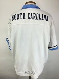 VTG UNC Tar Heels Nike Warm Up Shooting Jersey Autographed #00 Size XXL