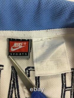VTG UNC Tar Heels Nike Warm Up Shooting Jersey Autographed #00 Size XXL