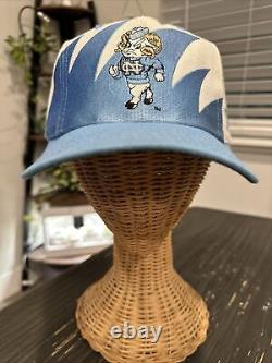 VTG UNC Tarheels Logo Athletic Sharktooth Snapback North Carolina Logo 7